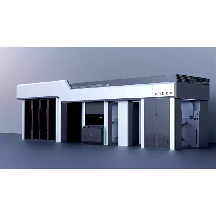 8 Rəngli Tam Servo Sürücülü Mərkəzi Drum Flekso Çap Maşını