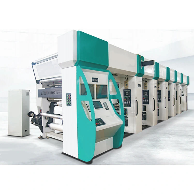 Kompüterləşdirilmiş Avtomatik Rotoqravür Çap Maşını Üç Vektor Motor